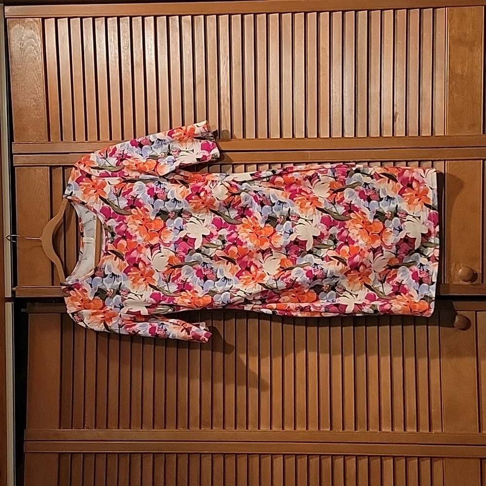 Maternity floral dress
